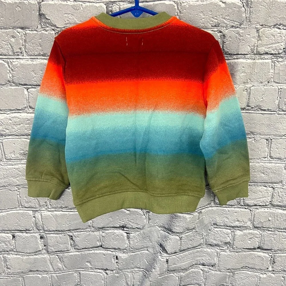 Gymboree Baby Boys Multi Color crewneck Sweatshirt Top NWT 2018 Size 2T‎